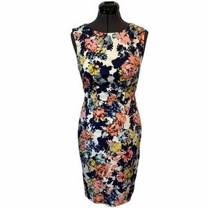 The Limited Floral Sleeveless Sheath Dress Size 0